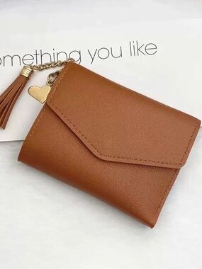 Brown Tassel Wallet Like New
